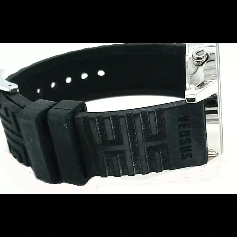 Versus by Versace Women's 3C71100000 Hollywood Digital Crystal Rubber Watch #78